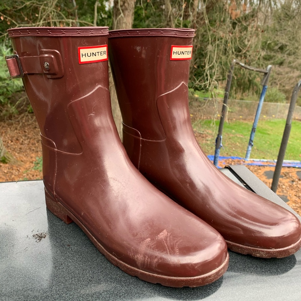 Hunter rain boots